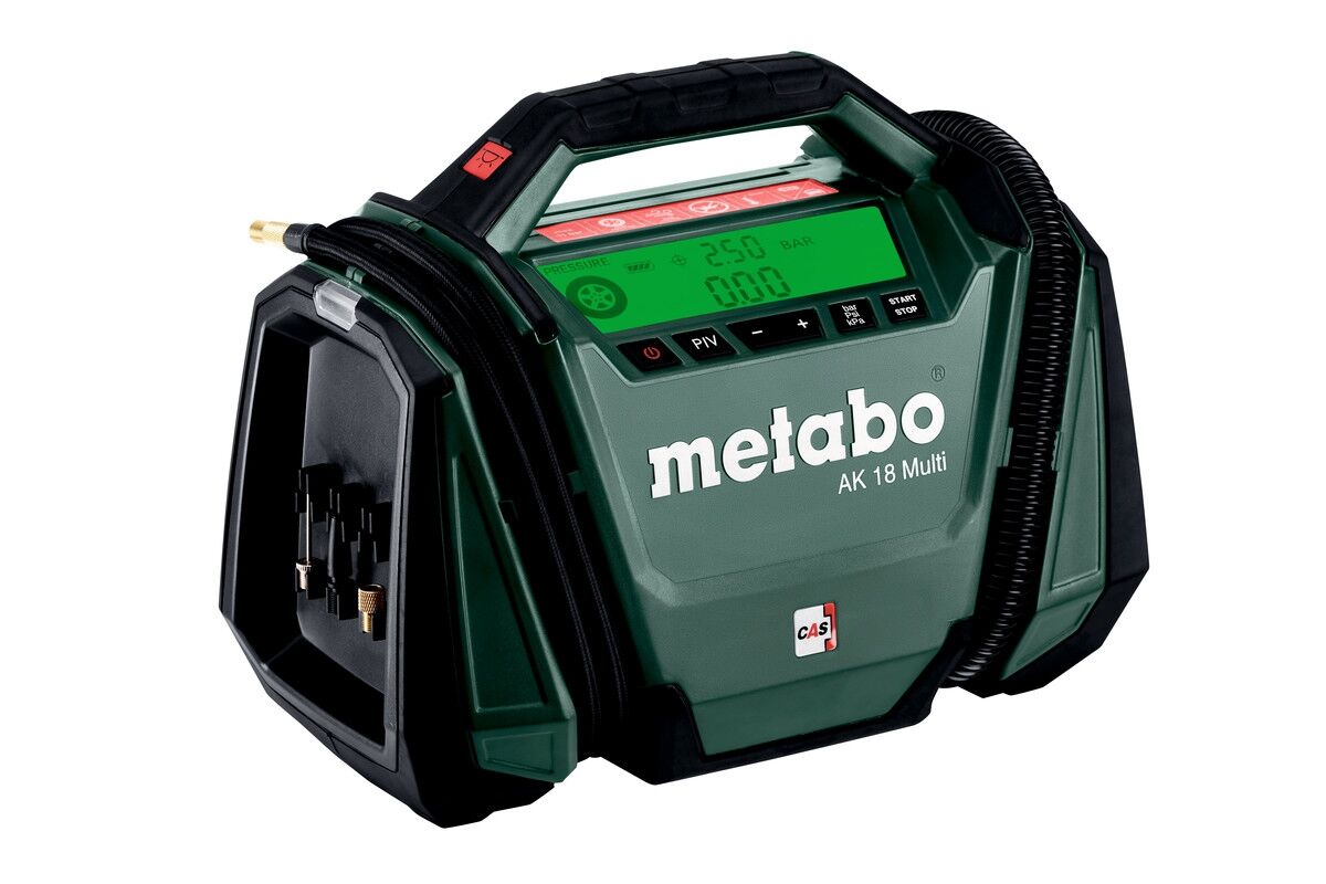 METABO Akku Druckluft Kompressor AK 18 Multi solo im Karton