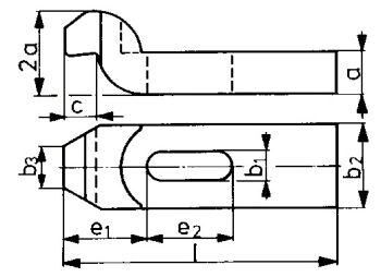 FORMAT Spanneisen 22x160mm DIN6316