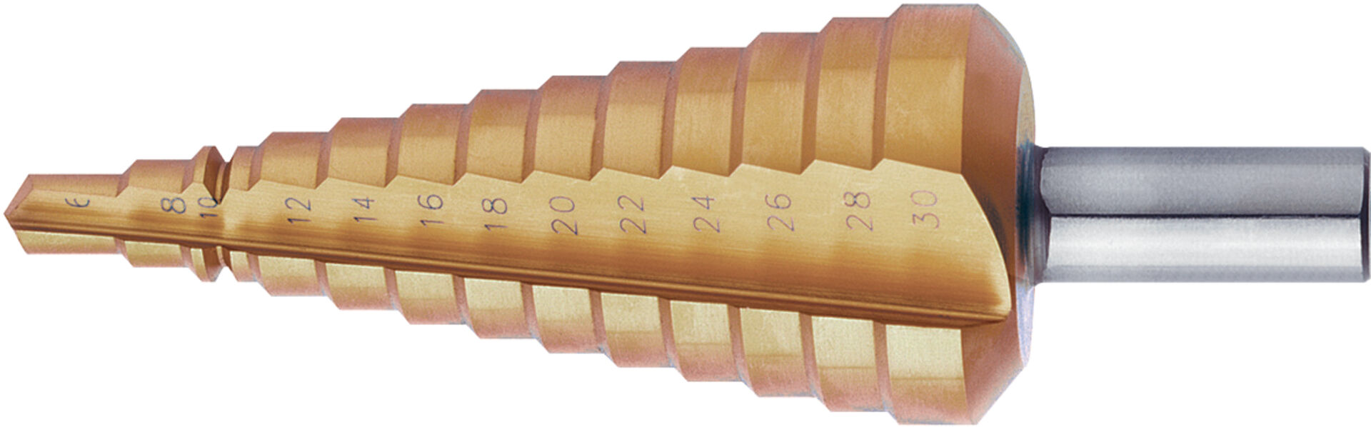 FORMAT Universal-Stufenbohrer HSS TiN 2 11,4-26,7mm