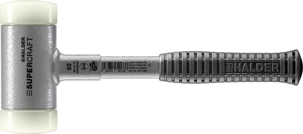 HALDER Schonhammer Stahlrohr 60mm rückschlagfrei
