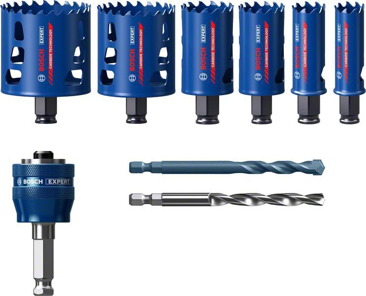 BOSCH Lochsägen Set EXPERT ToughMaterial 9-teilig
