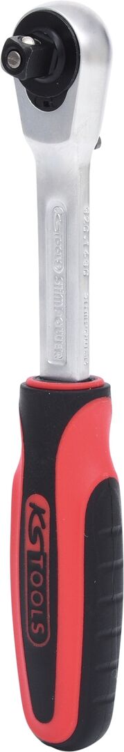 KS-TOOLS SlimPOWER Umschaltknarre 1/4" 72 Zahn 920.1490