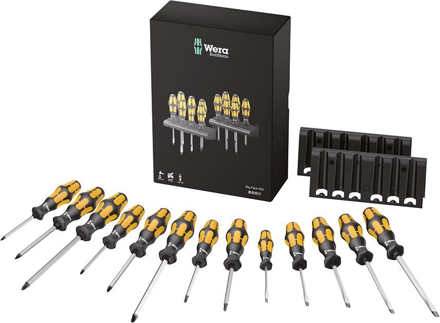 WERA Schraubendreher Set Big Pack 900 13-teilig