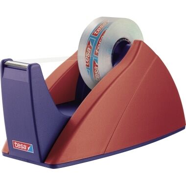 TESA Tischabroller Nr. 57421 leer rot-blau 33m 19mm