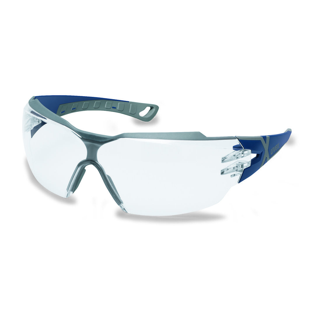 UVEX Schutzbrille pheos cx2 exc. AS AF klar blau/grau 9198.257