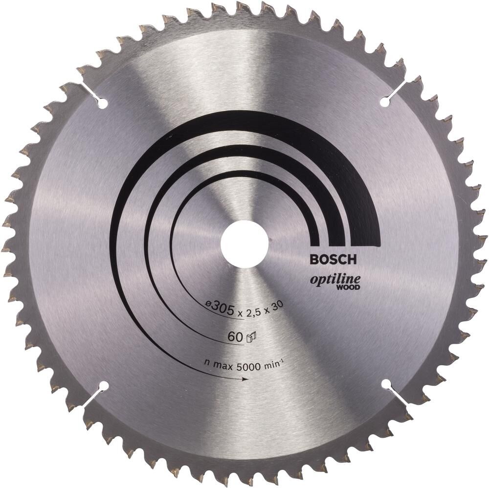BOSCH Kreissägeblatt Optiline TKB 305X30 60WZ/N SB2,5 K&G