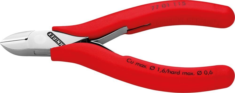 KNIPEX Elektronik-Seitenschneider 115mm 77 01 115