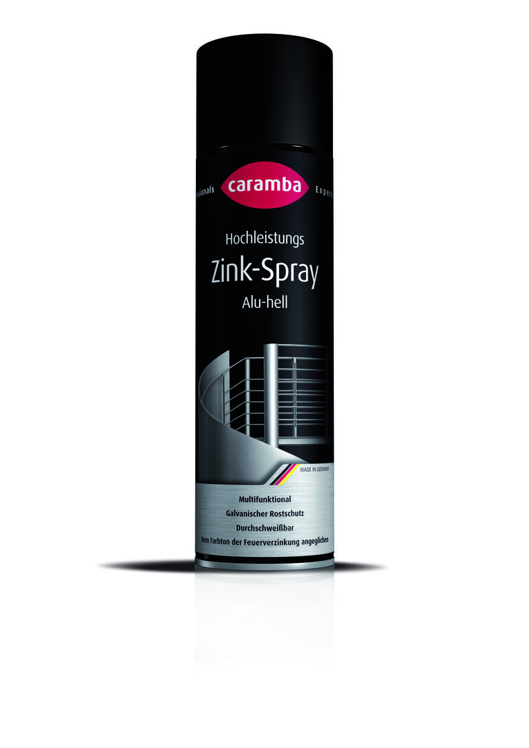 CARAMBA Zink-Spray 500ml Spraydose Alu-hell " Profi-Serie"