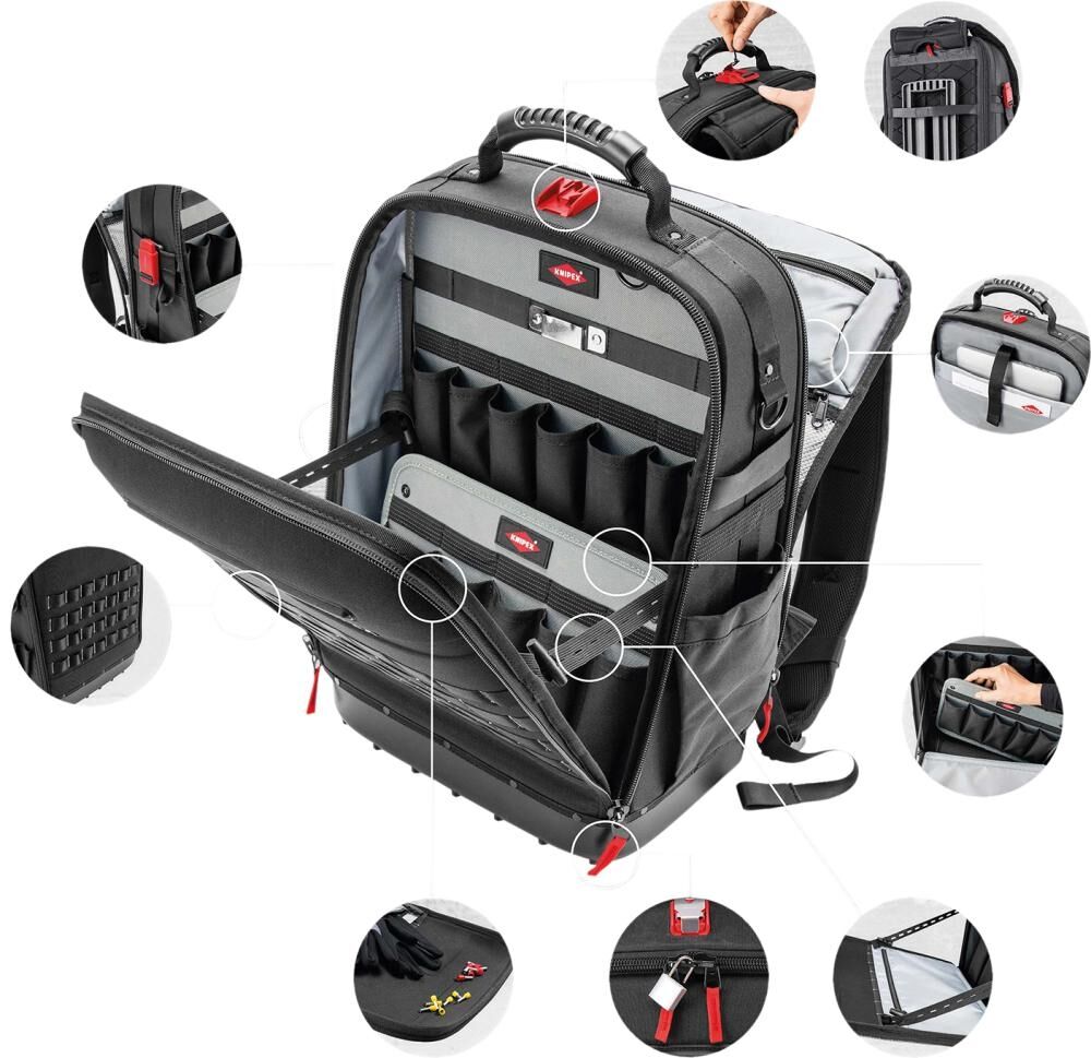 KNIPEX Werkzeugrucksack Modular X18