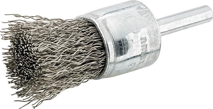 FORMAT Pinselbürste Rostfrei gewellt 6mm 17x25x0,3mm