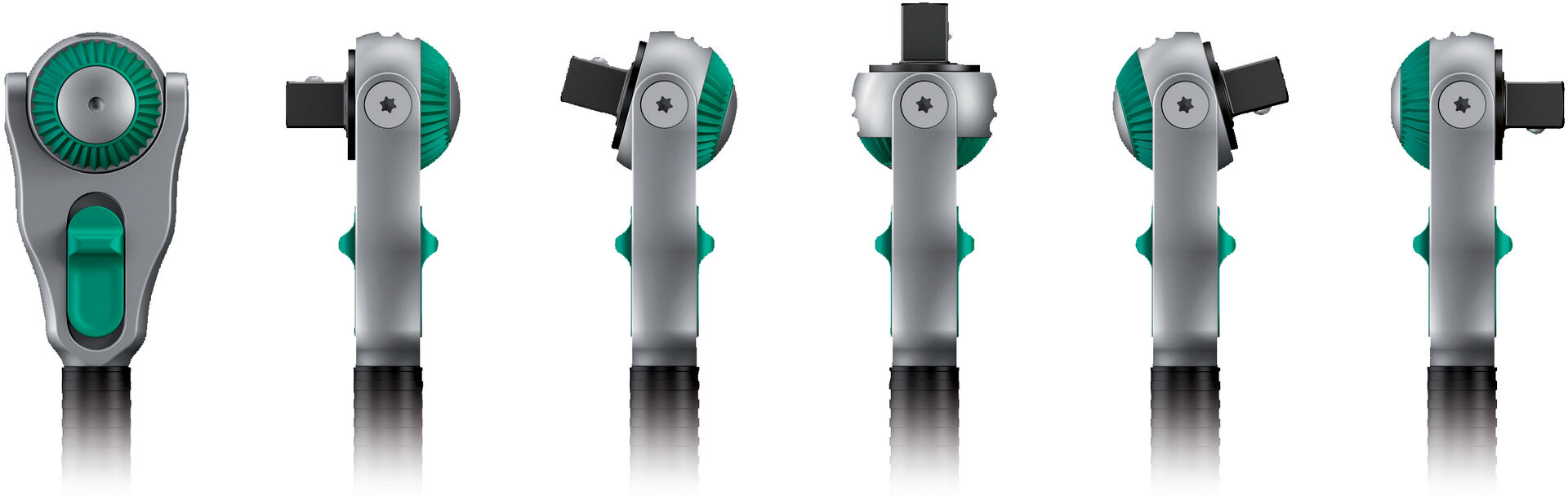 WERA Umschaltknarre 1/4" Zyklop