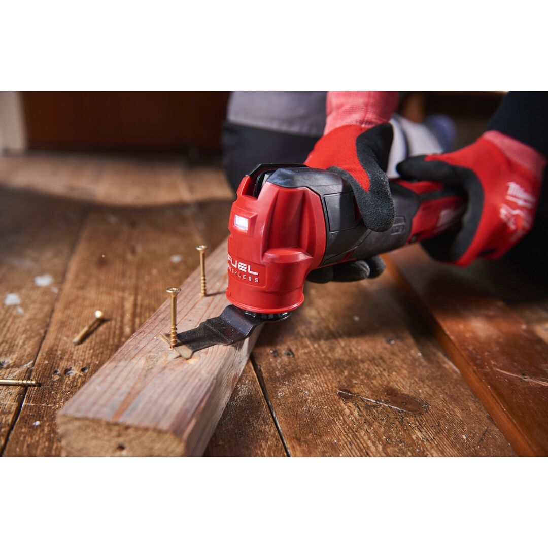MILWAUKEE Sägeblatt Tauchsägeblatt Starlock BiM 65x42mm für Holz mit Nägeln