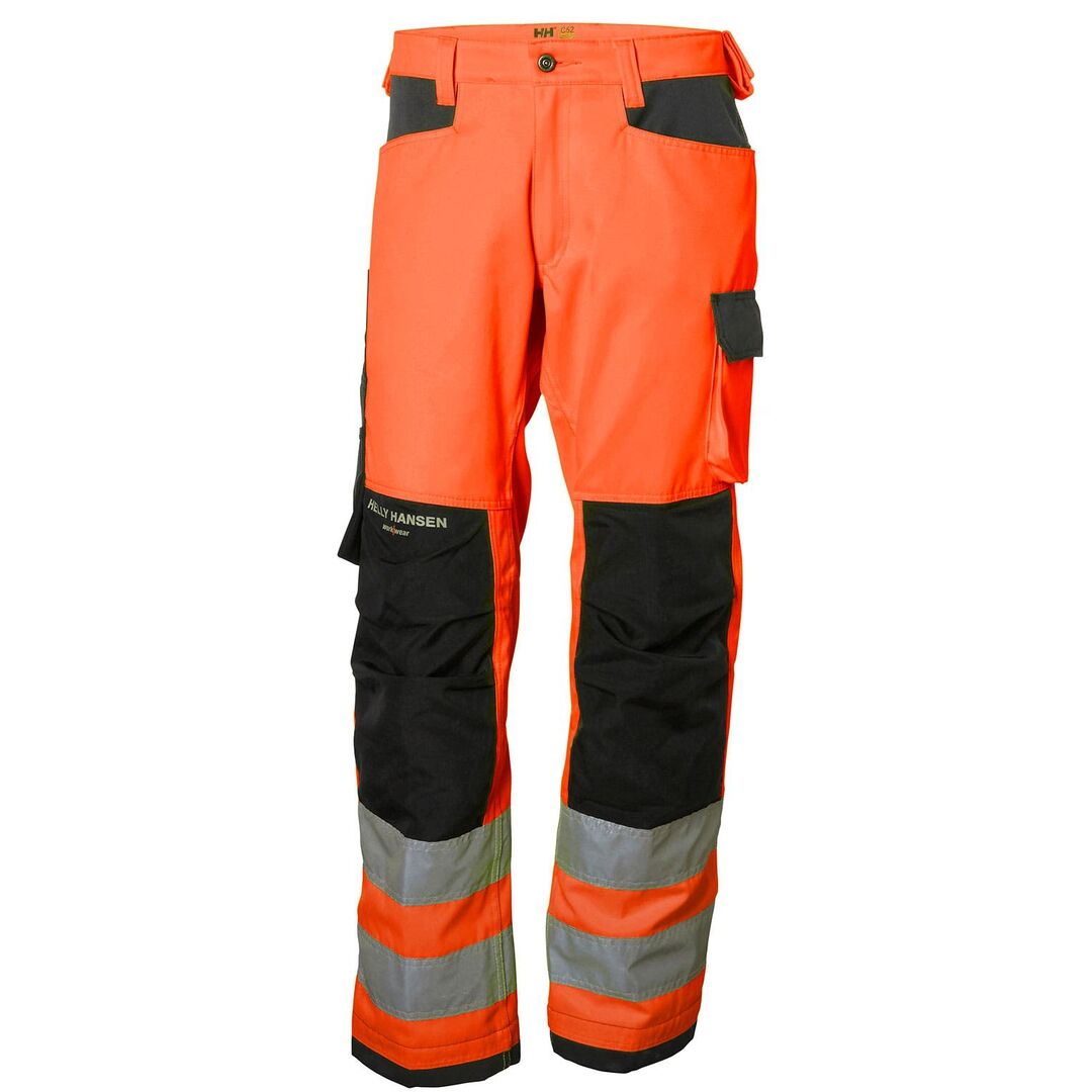 HELLY HANSEN Warnschutzhose Gr. 50 ALNA CL 2 orange/black 77411