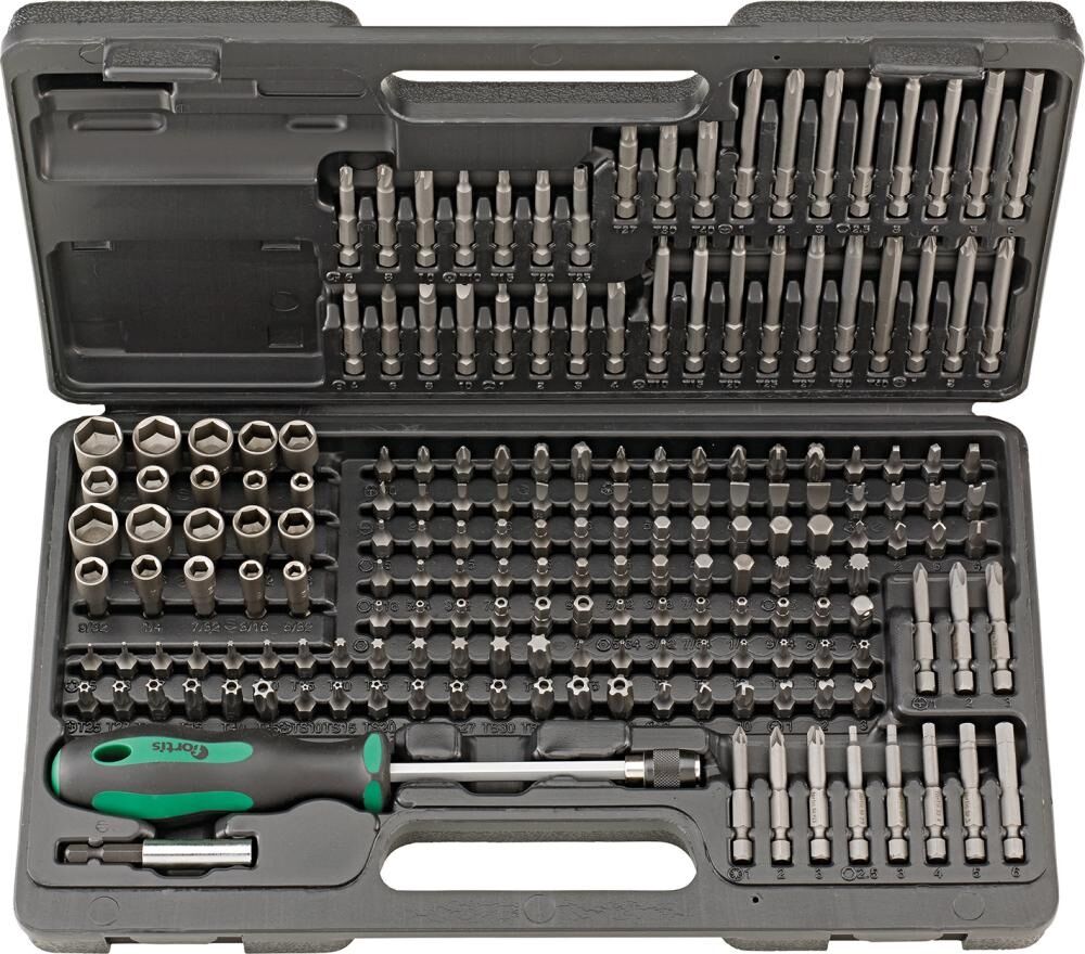 FORTIS Bit-Set 185-teilig