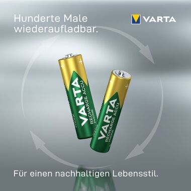 VARTA Akku Mignon AA HR6 Phone Power 1,2V 2 Stück 58399201402