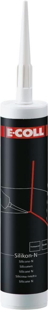 E-COLL Silikon-N Dichtmasse 310ml transparent
