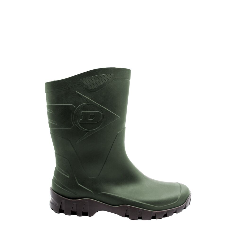 DUNLOP Gummistiefel Dee Calf PVC Gr. 43 grün/schwarz K580011