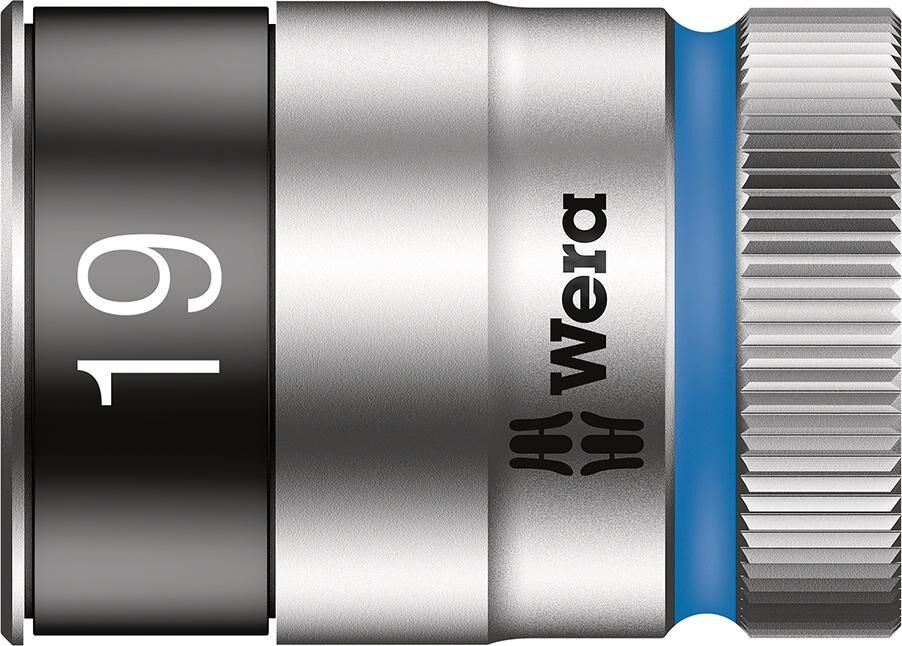 WERA Steckschlüsseleinsatz 1/2" 19mm sechskant Haltefunktion