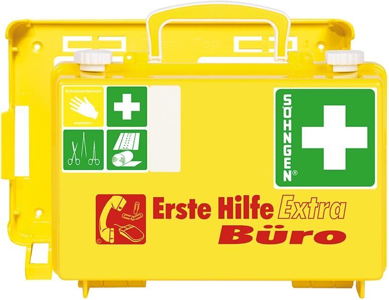 SÖHNGEN ERSTE-HILFE-KOFFER" EXTRA BUERO",DIN 13157