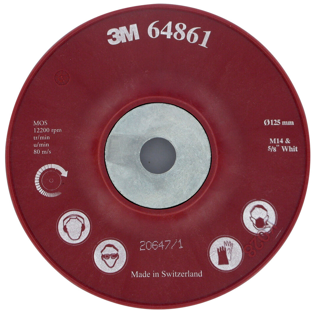 3M Stützteller für Fiberschleifscheiben Cubitron II 125mm