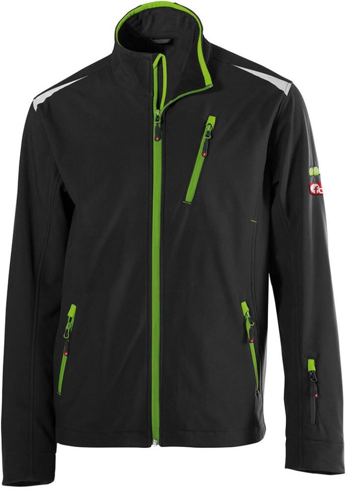 FORTIS Kids Jacke 24 schw./limegreen,Gr110-116
