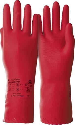 KCL Schutzhandschuhe CAMAPREN 722 Gr. 7 rot