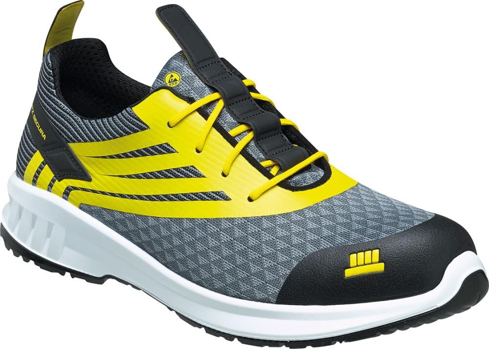STEITZ Halbschuh CP 4480 gelb-grau ESD NB S1 Größe 37