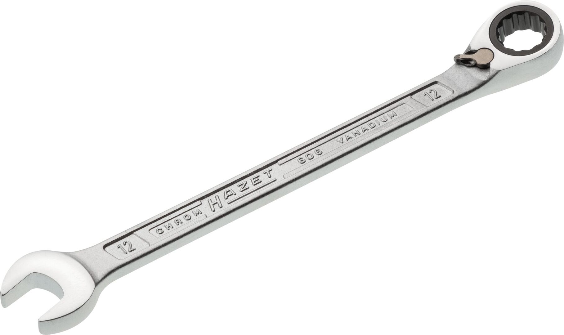 HAZET Knarren-Ring-Maulschlüssel 606 12mm