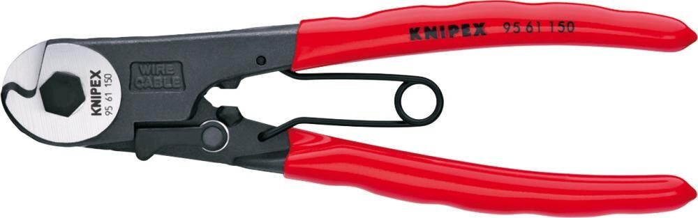 KNIPEX Bowdenzugschneider 150mm schwarz atramentiert 95 61 150
