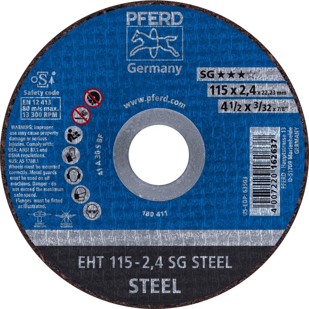 PFERD Trennscheibe A30SSG 115x2,4mm gerade
