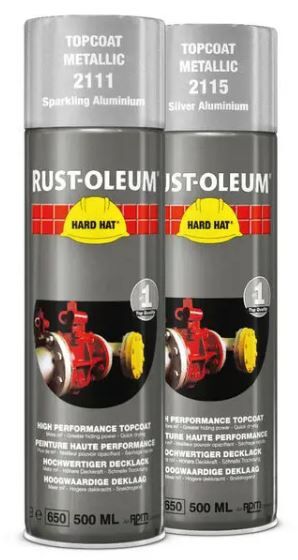 RUST-OLEUM Metallischer Deckanstich silber-aluminium