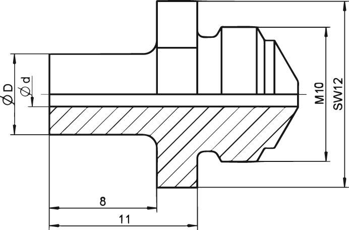GESIPA Mundstück Bird Bird Pro CAS,Taurus 17/29 verlängert