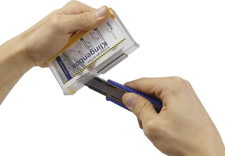 LUTZ Sicherheits-Klingenbox 120x65x25mm BLADES