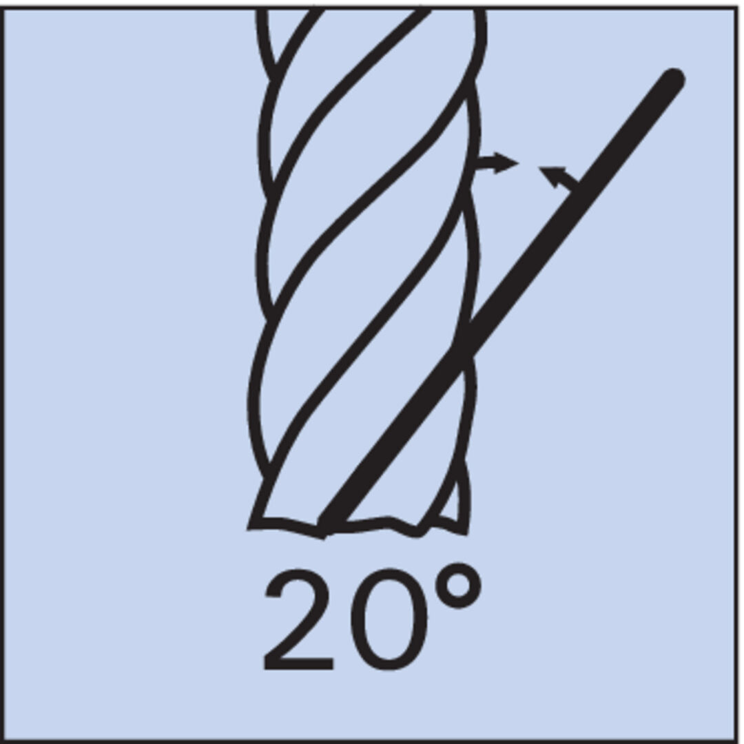 FORMAT Schruppfräser DIN6527L VHM TiAlN2 10,0mm Z 4 HR