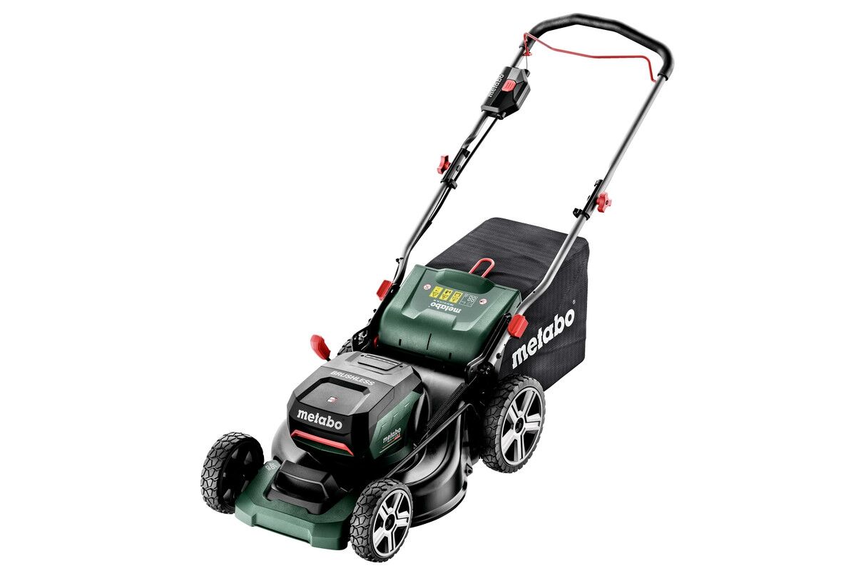 METABO Akku-Rasenmäher RM 36-18 LTX BL 46 2x5,2Ah ASC 145 Duo Karton
