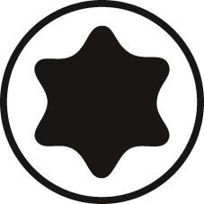 PB SWISS TOOLS SwissTools Winkelschraubendreher-Set im Kunststoffhalter 12-teilig T6-T45