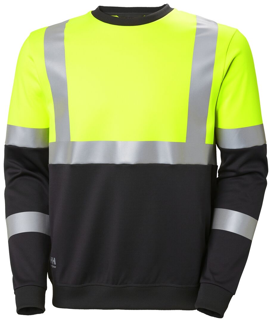 HELLY HANSEN Langarmshirt Addvis 79256 Gr. XL yellow/ebony