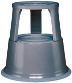 WEDO Rollhocker Metall grau