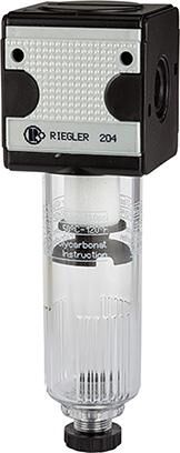RIEGLER Filter MULTIFIX 4000 L/min PC-Behälter max. 16 bar G 1/2"