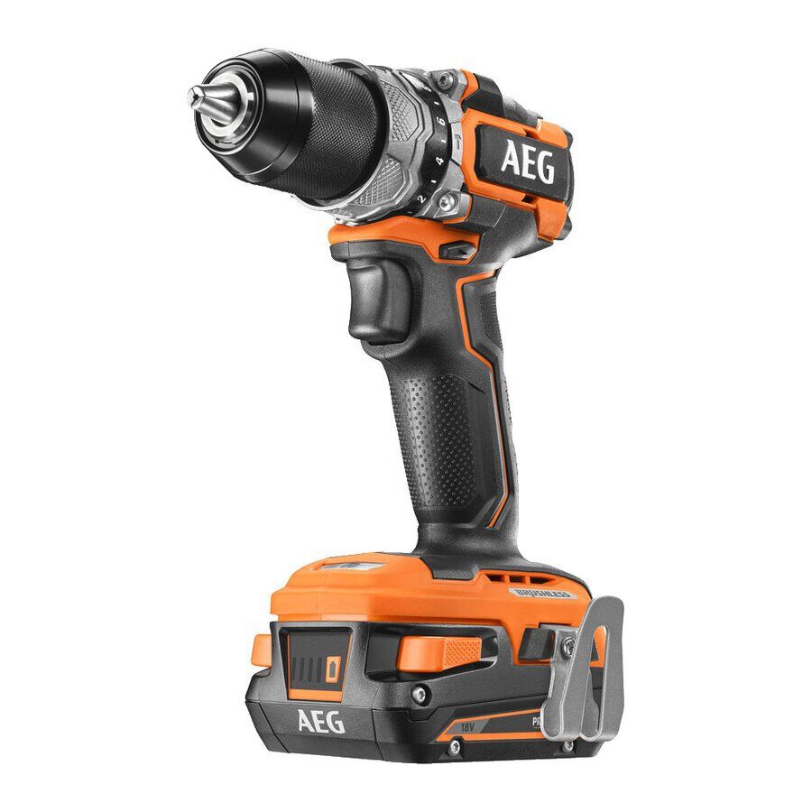 AEG Akku-Schlagbohrschrauber BSB18SBL 202C 2x2Ah Pro18V Ladegerät Koffer