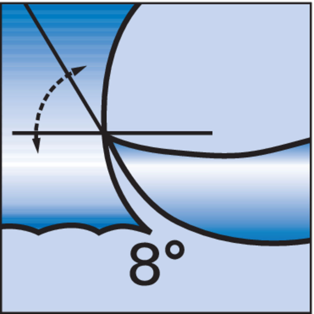 FORMAT Schruppfräser DIN6527L VHM TiALN 8,0mm HB Z 4 HR