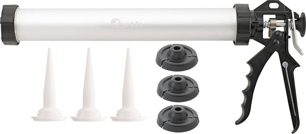 FORTIS Kartuschenpistole Profi mit 3 Spitzen 600ml