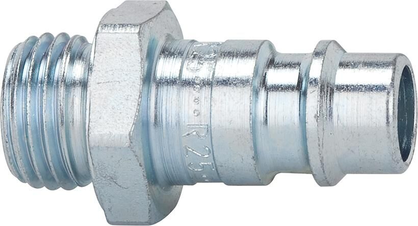 RIEGLER Nippel NW 7,2 G 1/4" AG Stahl gehärtet verzinkt
