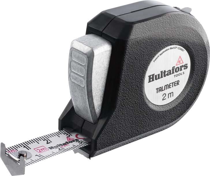 HULTAFORS Taschenbandmaß Talmeter 2m x 13mm