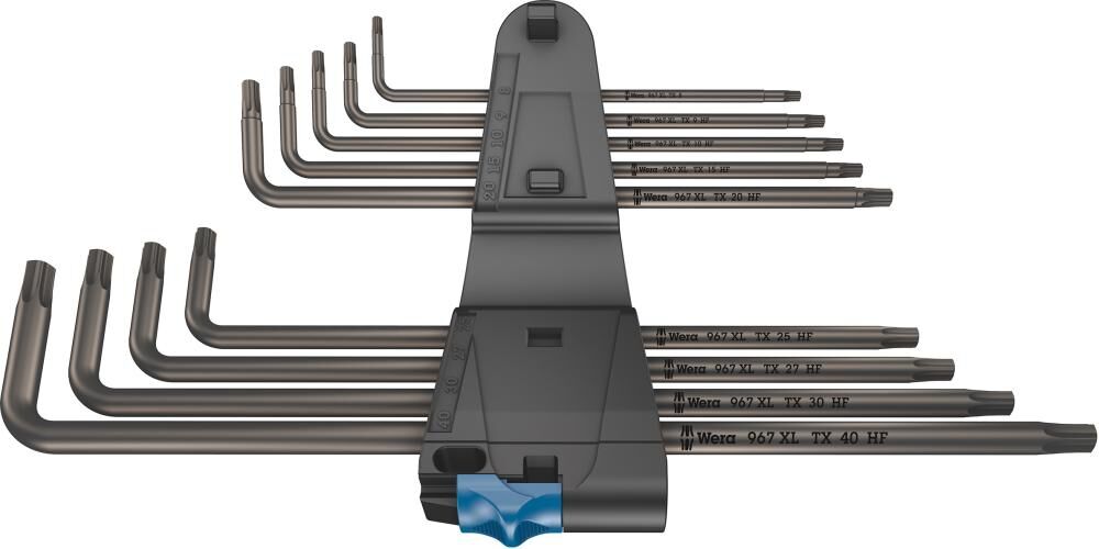 WERA Winkelschraubendreher-Set 9tlg. lang HF