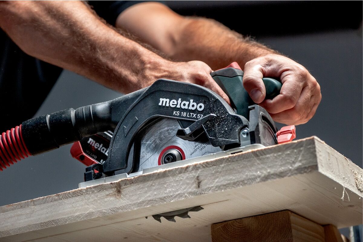 METABO Akku-Handkreissäge KS 18 LTX 57 ohne Akku & Ladegerät in MetaBOX