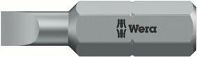 WERA Bit 1/4" Schlitz 3,0x0,5x25mm zähhart