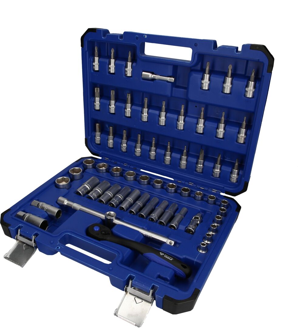 BRILLIANT TOOLS Steckschlüssel Set 3/8" 61-teilig