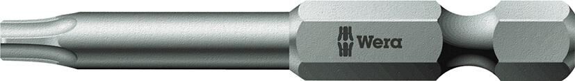 WERA Bit für Innen-TORX-Schrauben 1/4" T6x50mm zähhart DIN 3126 E 6,3