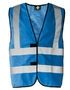 KORNTEX Warnweste Gr. XXL KX 140 EN 20471 blue 4 Reflexstreifen